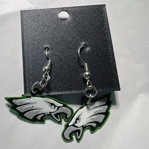 Philadelphia Eagles Earrings Hooks by 3D print